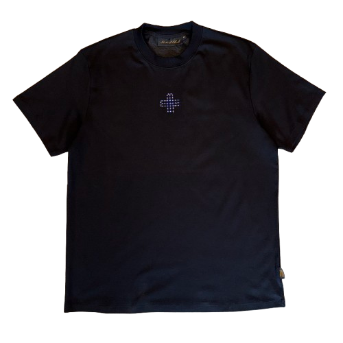 Embellished ME T-Shirt Black