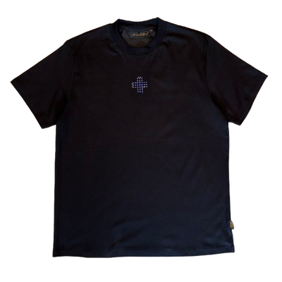 Embellished ME T-Shirt Black