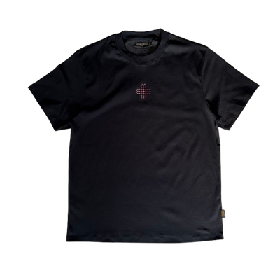 Embellished ME T-Shirt Black